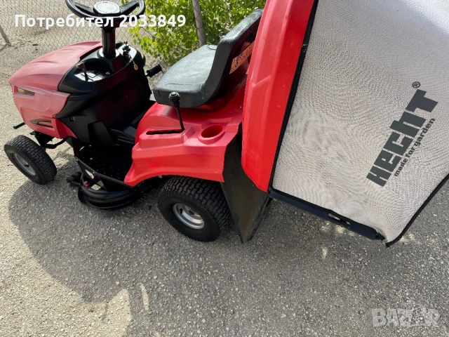 Тракторна косачка Hecht 5184, снимка 8 - Градинска техника - 53820282