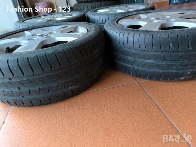 4 джанти 4x100 с гуми 195/50 r15 за Mazda, снимка 3 - Гуми и джанти - 47672709