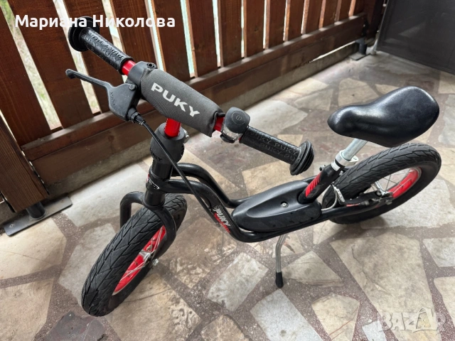Балансиращо колело със спирачка и степенка PUKY LR XL - черно, снимка 5 - Детски велосипеди, триколки и коли - 54126475