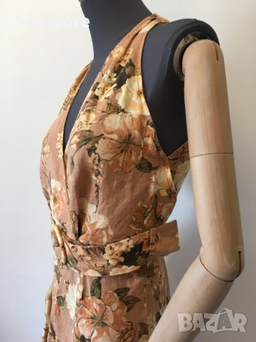 100% лен рокля S, снимка 5 - Рокли - 54004527