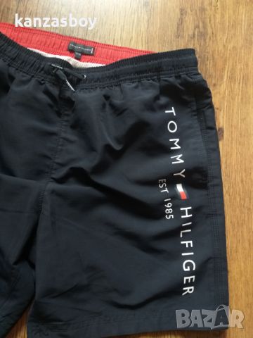 Tommy Hilfiger Boys Logo Swimshort - страхотни юношески шорти 12-14год., снимка 3 - Детски панталони и дънки - 46463325