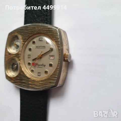 Много специален и рядък механичен часовник Mortima Mayerling, снимка 5 - Антикварни и старинни предмети - 51869284