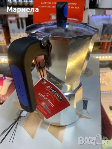Италианска индукционна кафеварка за 6 кафета / Monix, снимка 7 - Кафемашини - 51975766