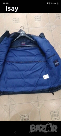 Мъжки зимен елек Паул Шарк в тъмно син цвят Л последен размер , снимка 5 - Спортни дрехи, екипи - 52791368