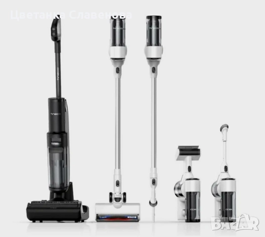 Tineco Floor One S7 Switch Pet Вертикална прахосмукачка Безкабелна