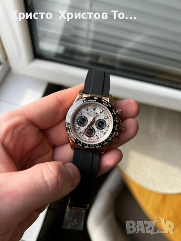 Promotion!!!Луксозен механичен мъжки часовник Rolex Daytona Meteorite , снимка 3 - Мъжки - 53701352