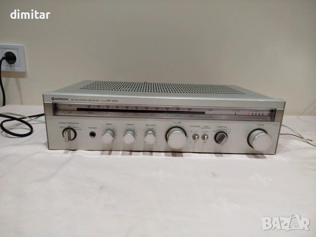 Стерео приемник тунер HITACHI AM/FM -SR -2010 , снимка 8 - Ресийвъри, усилватели, смесителни пултове - 52549474