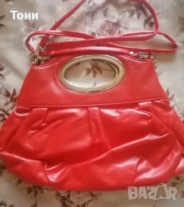 Нова Кожена Дамска Чанта 