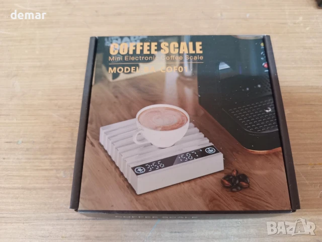 Мини везна за кафе JUELICH с таймер, акумулаторна везна за еспресо, точна везна 2 кг/0,1 гр, снимка 8 - Други стоки за дома - 50794141