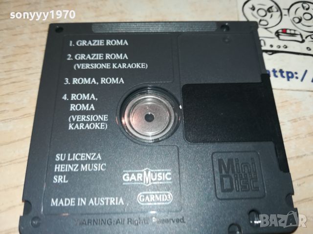 MINIDISC-ROMA ORIGINAL 0306241623, снимка 9 - CD дискове - 46038499