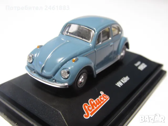 1/72 TCM by Schuco, Volkswagen, VW Kafer метална количка, снимка 2 - Колекции - 50058129