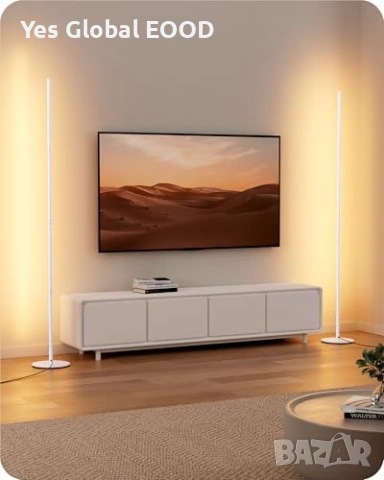 EDISHINE LED подова лампа 2 бр. 3000K