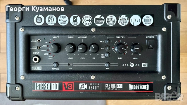 Blackstar ID:CORE 10 V3 като нов, снимка 4 - Китари - 54106721