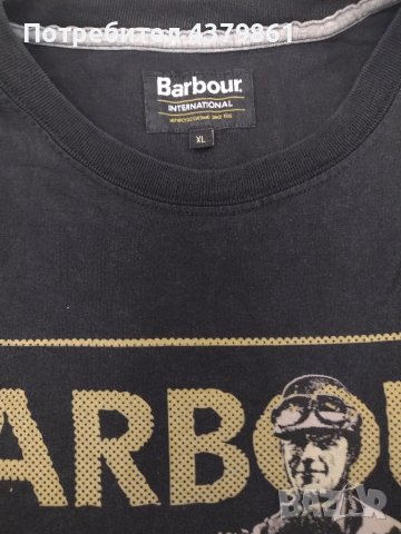 Мъжка тениска Barbour , снимка 2 - Тениски - 48979211