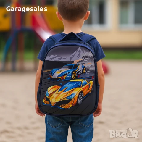 Детски ранички с цветни герои – стил и удобство за училище и игри, снимка 5 - Раници - 51206611