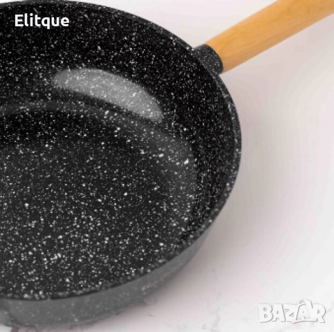 Тиган Уок с капак/без капак Goldmann GM-0130L, 30x8.5см., Лят алуминий, Керам. покр., Индукция, снимка 4 - Съдове за готвене - 52888836