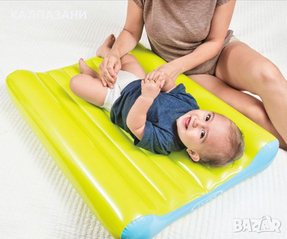 Надуваемо дюшече за повиване INTEX Baby Changing Mat 48422EE, снимка 4 - Надуваеми играчки - 46459107