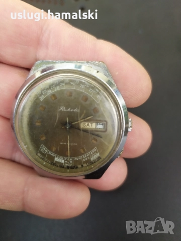 Стар руски часовник Ракета, снимка 3 - Антикварни и старинни предмети - 52582076