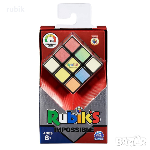 Оригинален куб на Рубик 3x3x3 Rubik's Impossible Cube, снимка 6 - Игри и пъзели - 44996579
