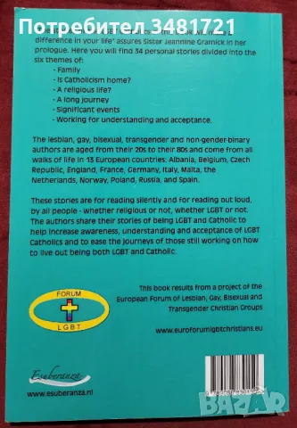 Историите на LGBT католици в Европа / And God Saw It All Was Very Good. Catholic LGBT People in Euro, снимка 5 - Специализирана литература - 48786348