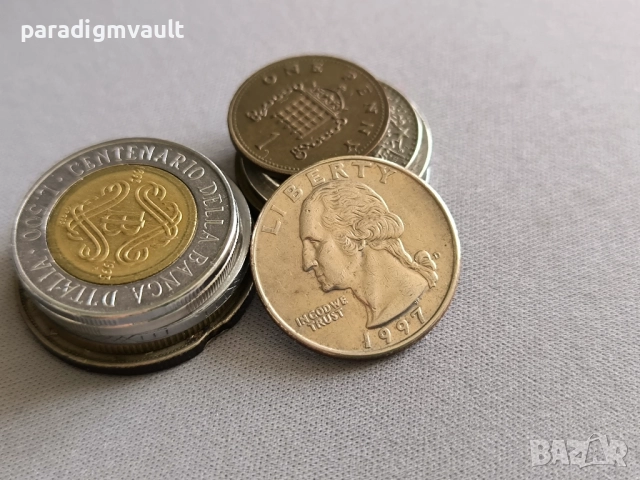 Монета - САЩ - 1/4 (четвърт) долар | 1997г., снимка 2 - Нумизматика и бонистика - 52973285