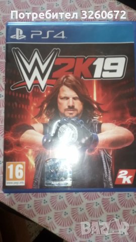 WWE 2k19 за PS4, снимка 1 - Игри за PlayStation - 47220137