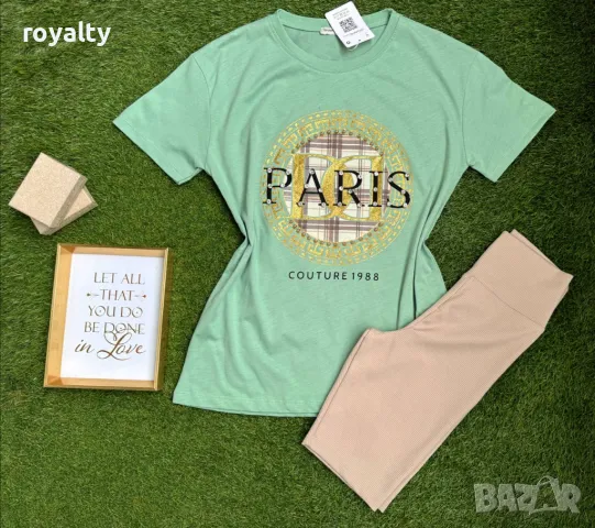 Памучни дамски комплекти , снимка 11 - Спортни екипи - 49756097