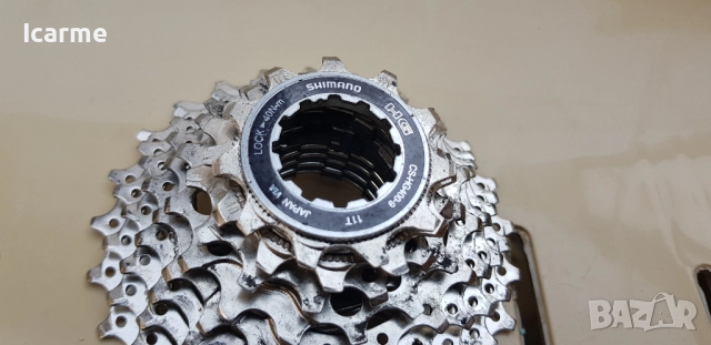 Касета Shimano 9 скорости, CS-HG400-9, снимка 3 - Части за велосипеди - 52214389