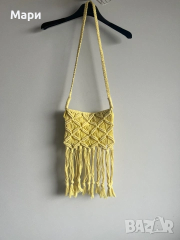 Сет/комплект ретро бермуди, плетена чанта, лек пуловер с мохер, снимка 2 - Комплекти - 53942607