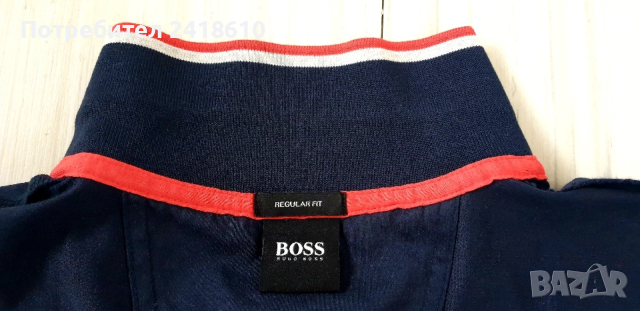 Hugo Boss Paddy  Cotton Regular Fit Mens Size M ОРИГИНАЛНА Тениска!, снимка 4 - Тениски - 53504058