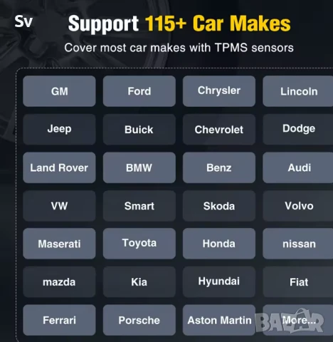 THINKCAR VENU iPRO ПРОГРАМИРАНЕ НА TPMS ДАТЧИЦИ, снимка 4 - Друга електроника - 48343734