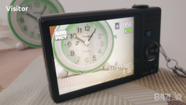 фотоапарат Pentax Optio V10, снимка 4 - Фотоапарати - 54282439