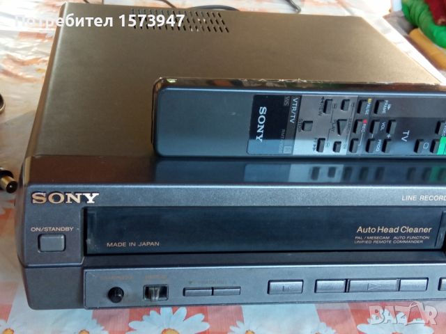 SONY video cassette pleyer-SLV-XR5 , снимка 1 - Ресийвъри, усилватели, смесителни пултове - 46230960