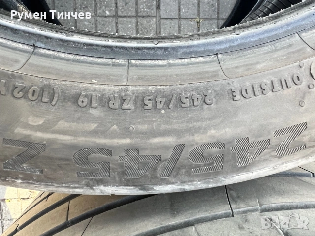 Летни гуми 2бр 275-40-19 и 2бр 245-45-19, снимка 5 - Гуми и джанти - 54149454