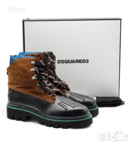 DSQUARED2 Urban Hiking Boots №42 – НОВИ С КУТИЯ ОРИГИНАЛНИ РЕДКИ , снимка 2 - Мъжки боти - 53619682