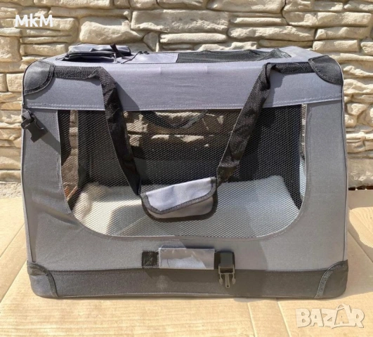 Нова огромна транспортна сгъваема кутия за кучета с меко килимче,, снимка 6 - За кучета - 46010958