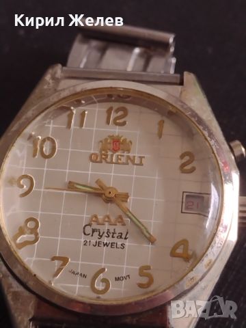 Унисекс часовник ORIENT AAA CRISTAL 21 JEWELS JAPAN MOVT красив стилен 44897