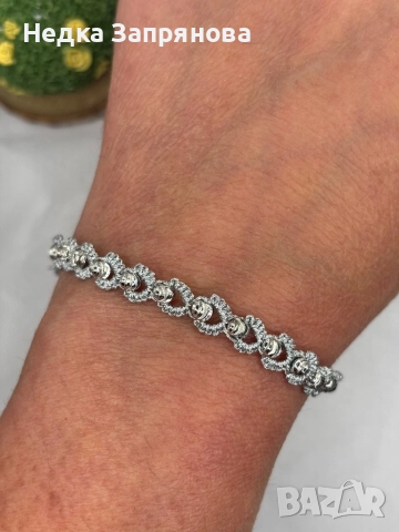 Гривна Стил Ръчно изработена Естествени камъни или стъклени Изработка по поръчка , снимка 9 - Гривни - 52713646