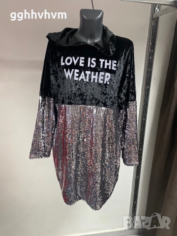Блестяща рокля /туника, снимка 2 - Рокли - 52693786