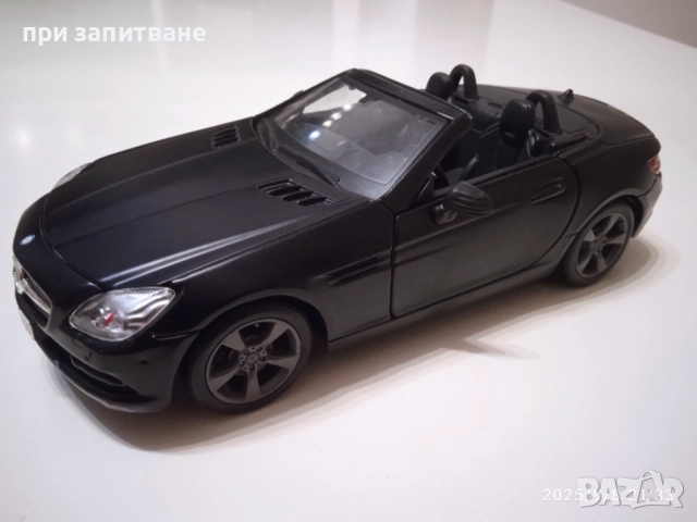 Mercedes CLK GTR 1:26 и Mercedes SLK 1:24, Maisto, Lamborgini Sesto Elemento, Motormax 1:24 , снимка 2 - Колекции - 51686201