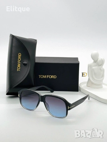 слънчеви очила tom ford с ув защита,кутия , калъф и кърпичка на марката , снимка 4 - Слънчеви и диоптрични очила - 54215246