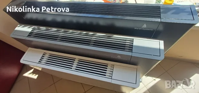 Вентилаторен конвектор AMG 890 + вградено управление с Wi-Fi седмичен програмируем термостат, снимка 3 - Вентилатори - 50021278