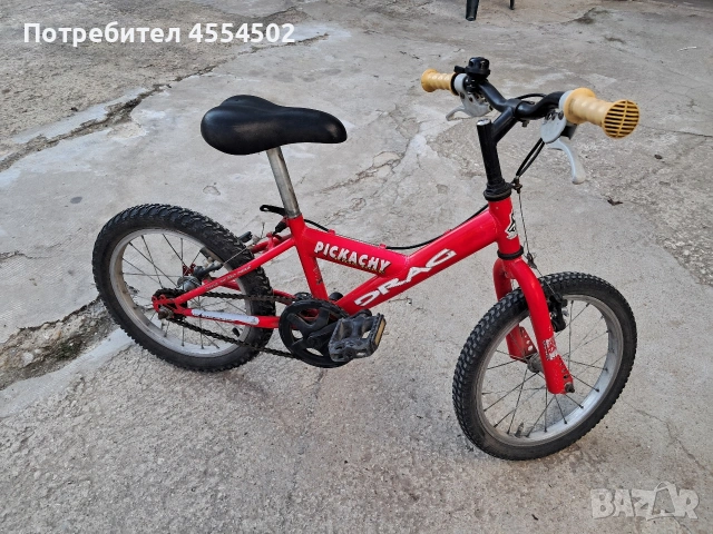 Велосипед Drag Pickachy 16" 