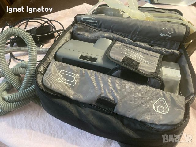 Автоматичен CPAP за лечение на сънна апнея , снимка 5 - Медицинска апаратура - 45318359