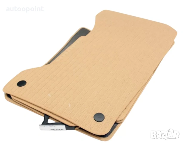  Мокетни стелки за MERCEDES E-Class W211 / CLS C219 (2002-2009) - бежови 4-matic Petex, снимка 2 - Аксесоари и консумативи - 53811735