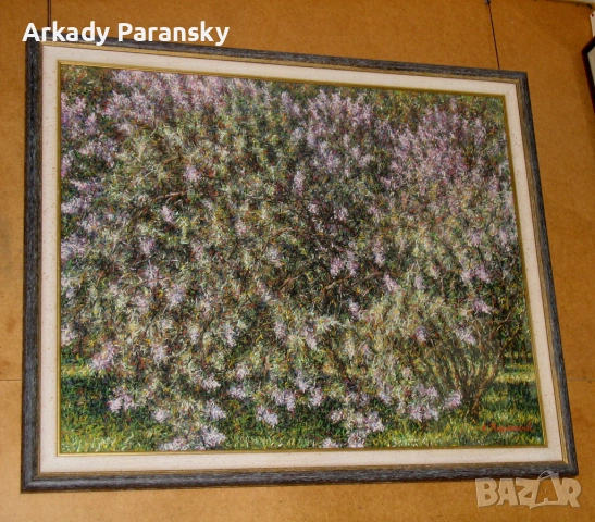 Люляков храст, огрян от слънцето, снимка 2 - Картини - 54074229