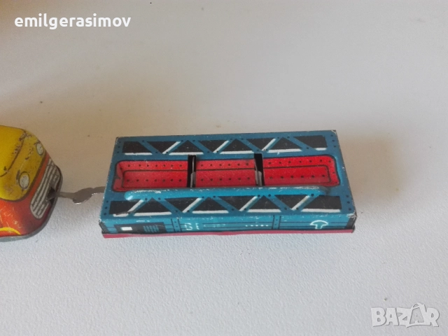 Детски играчки -  автобус ,влакче , луноход , моторчета., снимка 9 - Антикварни и старинни предмети - 48742950