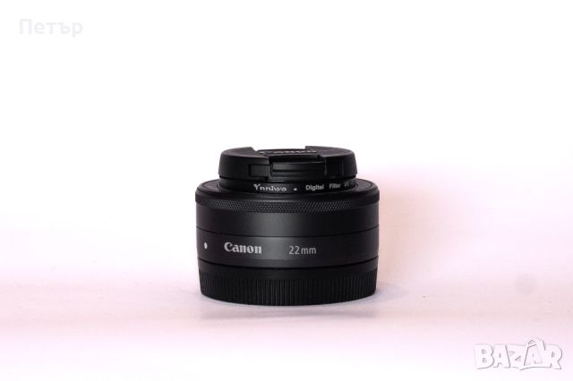 Canon M50 II + 3 обектива, адаптер, сенник и зарядно, снимка 7 - Фотоапарати - 45635519