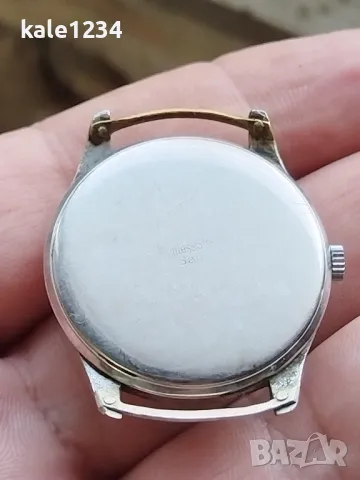 Швейцарски часовник Roamer. Military WW2. Vintage watch. Swiss made. Механичен. Мъжки. Военен , снимка 6 - Мъжки - 48101224