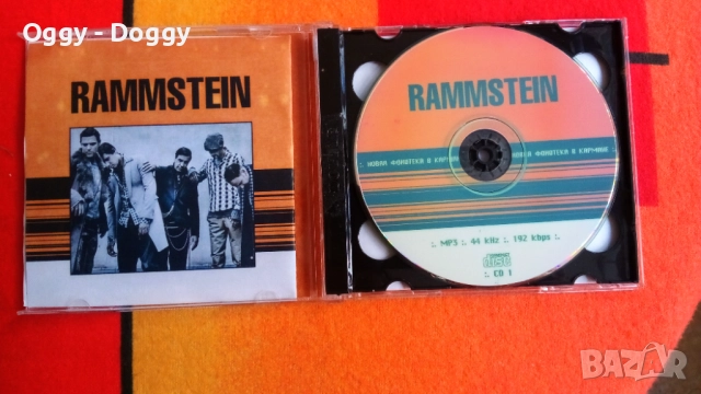 Рамщайн - два МР3 диска, снимка 2 - CD дискове - 51594393
